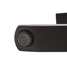 Душова система з верхнім тропічним душем універсальна Lidz Kubis 1030 на три споживача (з виливом) (k35) LDKUB1030BLA35724 Black