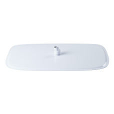 Лійка для верхнього душу Qtap Hlavova 500х300 мм прямокутна QTHLAS500N1ZWW White