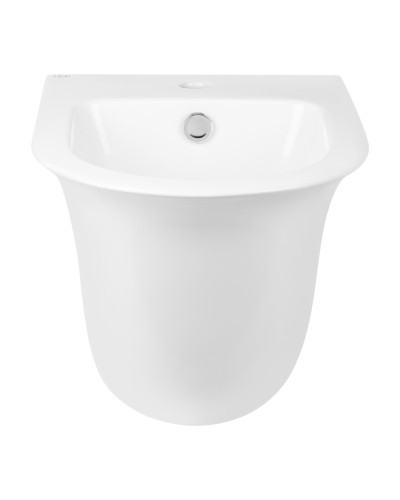 Біде підвісне Qtap Virgo 485х345х365 White QT1855051FW