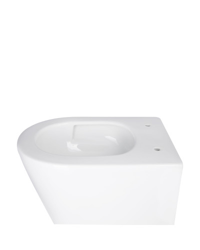 Унітаз підвісний Qtap Swan безободковий Ultra Quiet з сидінням Soft-close QT16335179W