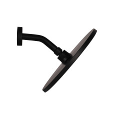 Душова система з верхнім тропічним душем універсальна Qtap Scorpio прихованого монтажу на два споживача QTSCO113BLM45897 Black Matt