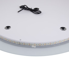 Дзеркало Qtap Taurus R800 з LED-підсвічуванням Touch, з антизапотіванням, з димером, рег. темп. кольору (3000-6500K) QT2478R807