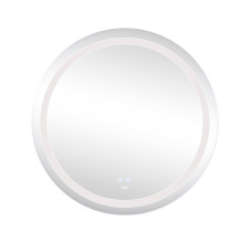 Дзеркало Lidz Aria R800 з LED-підсвічуванням Touch, з антизапотіванням, з димером, рег. яскравості LD78LR800