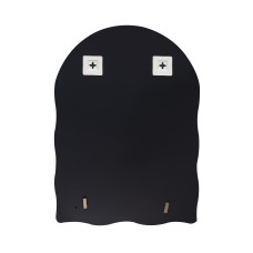 Дзеркало Lidz Anny 140.07.02 (1) 600х850х106 настінне з поличкою прямокутне з дугоподібним верхом та фігурними боками LD78AN6085