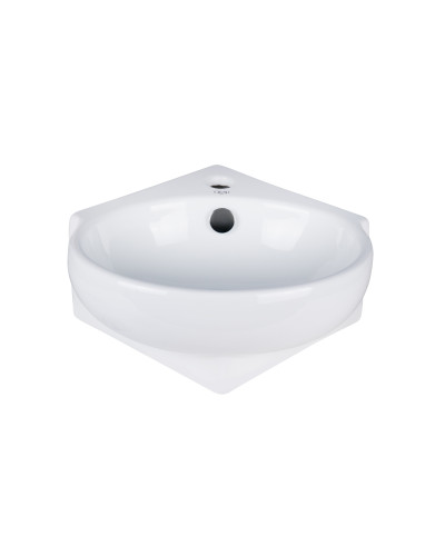 Раковина Qtap Leo 390x365x130 White QT11115010WN