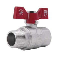 Кульовий кранThermo Alliance Forte 3/4"ВЗ "метелик" SF607W20