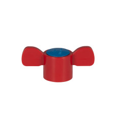 Ручка-метелик для крана гор. води 20-25 Blue Ocean