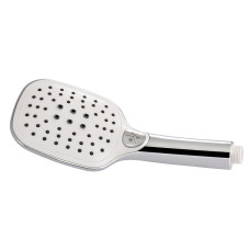 Душова система з верхнім тропічним душем універсальна Qtap Grand на три споживача (з виливом) QTGRACRM1004 Chrome