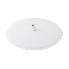 Лійка для верхнього душу Qtap Hlavova 400 мм округла QTHLAS400O1ZWW White