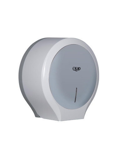 Тримач для туалетного паперу Qtap Pohodli 270 мм QTDP100SP White/Grey (Držák)