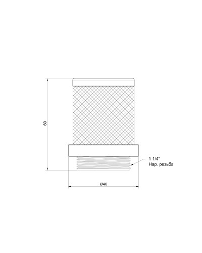 Сітка зворотного клапана SD Plus 1" 1/4 SD245W32