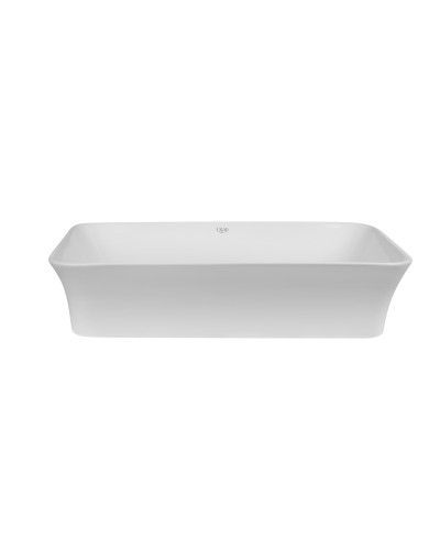 Раковина-чаша Qtap Virgo 490х350х110 White з донним клапаном QT18112261W