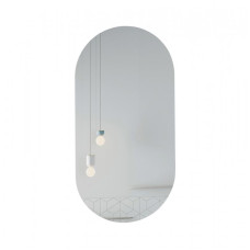 Дзеркало Qtap Scorpio 500х900 з LED-підсвічуванням кнопковий перемикач, QT14783001W