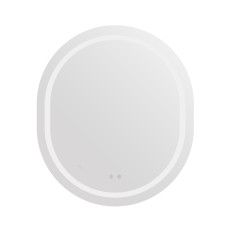 Дзеркало Qtap Gemini 800х700 з LED-підсвічуванням Touch, з антизапотіванням, з димером, рег. темп. кольору (3000-6500K) Reverse QT2578R8070