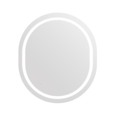 Дзеркало Qtap Gemini 800х700 з LED-підсвічуванням Touch, з антизапотіванням, з димером, рег. темп. кольору (3000-6500K) Reverse QT2578R8070