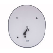 Дзеркало Qtap Gemini 800х700 з LED-підсвічуванням Touch, з антизапотіванням, з димером, рег. темп. кольору (3000-6500K) Reverse QT2578R8070