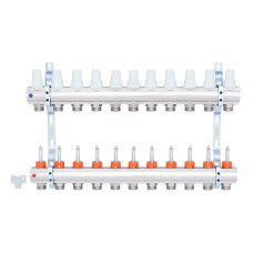 Колектор Icma 1" 11 виходів, з витратомірами №K013