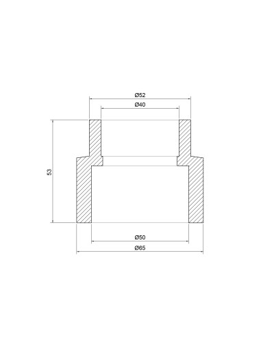 Муфта PPR Thermo Alliance 50х40