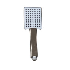 Душова система з верхнім тропічним душем універсальна Lidz Kubis 1030 на три споживача (з виливом) (k35) LDKUB1030NKS28538 Nickel