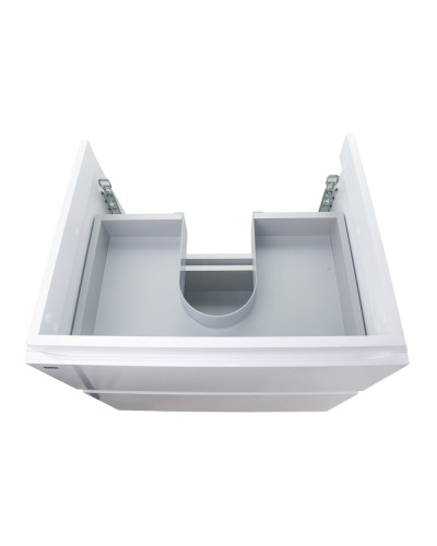 Комплект Qtap Albatross 605х725х460 White тумба підвісна + раковина урізна QT0172TP600D3060CW