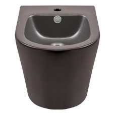 Біде підвісне Qtap Scorpio 515x360x345 Matt black QT1455053FMB