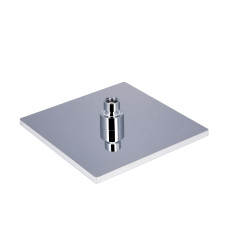 Душова система з верхнім тропічним душем для кабіни Qtap Capricorn на три споживача (з виливом) 53103KNC Chrome