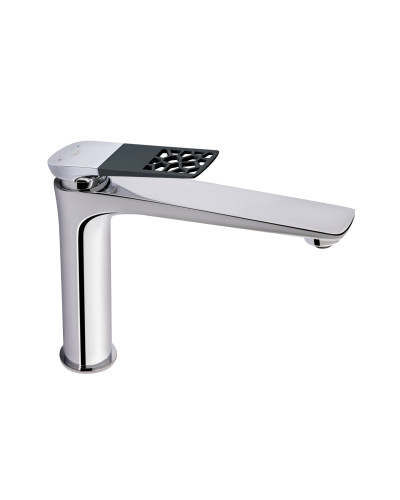 Ручка для змішувача Qtap Vlasta QTVLA9928102B Chrome/Black