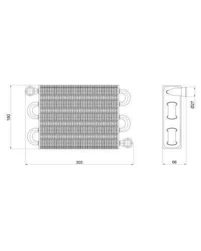 Первинний теплообмінник Thermo Alliance 6174275