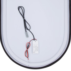 Дзеркало Qtap Scorpio 500х900 з LED-підсвічуванням кнопковий перемикач, QT14787001B