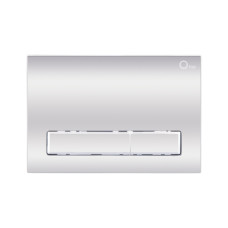 Комплект: Qtap Swan унітаз підлоговий Rimless QT16223178W + Nest комплект інсталяції 2в1 (лінійна клавиша Chrome) QT0122490S4Q1 + QT0111M08381CRM