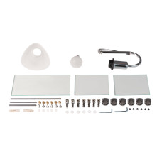 Дзеркало Lidz Sofi 140.07.05 (1) 680х875х100 настінне з 3-ма полицями асиметричне, зі світильником LD78SO6887