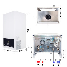Котел газовий Airfel DigiFEL Premix 23 кВт