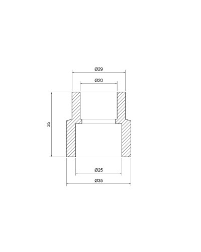 Муфта PPR Thermo Alliance 25х20