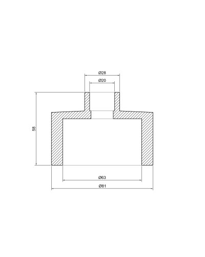 Муфта PPR Thermo Alliance 63х20