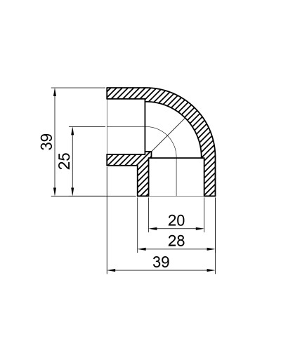 Кутик PPR Thermo Alliance 20, 90°