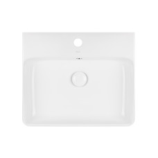 Раковина Qtap Nando 500х420х130 White з донним клапаном QT1211K404AW