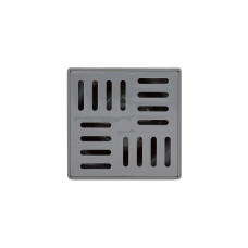 Трап Lidz (WHI) 60 07 T001 00 вертикальний з пластиковою решіткою 100х100