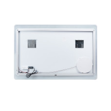 Дзеркало Qtap Aquarius 1200х800 з LED-підсвічуванням кнопковий перемикач, лінза, QT2178141980120W