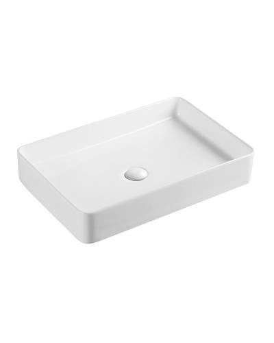 Раковина-чаша Qtap Tern 600x405x110 White з донним клапаном QT17112174W