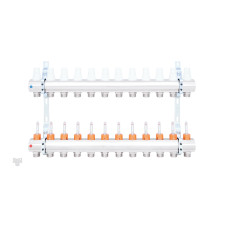 Колектор Icma 1" 12 виходів, з витратомірами №K013