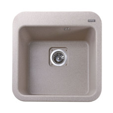 Гранітна мийка Globus Lux BARBORA піщаний 510х510мм-А0004
