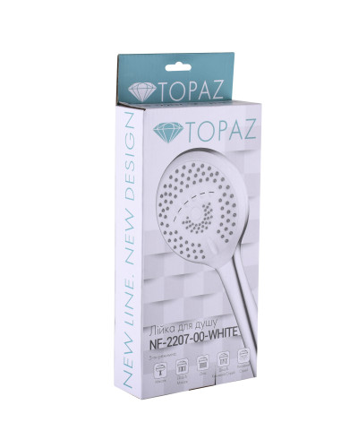 Душова лійка Topaz NF-2207-00-WHITE