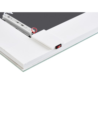 Дзеркало UNIO MRR-05 SQR-AA 1000 x 800 mm LED FL