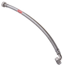 Шланг водяний посилений кутовий TUCAI 3/4″x3/4″ ВВ 0,5м TAQ SUPER CODO HG-3434-500