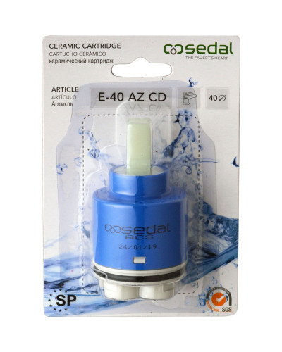 Картридж SEDAL E-40 AZ CD D40