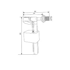 Клапан заповнення SIAMP X190-DURU 1/2″
