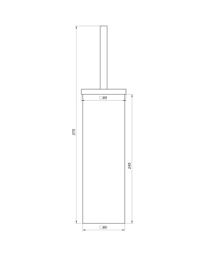 Йоржик Підлоговий Globus Lux SQ 9429B SUS304