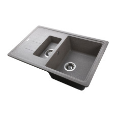 Гранітна мийка Globus Lux IZEO мокко 780х500мм