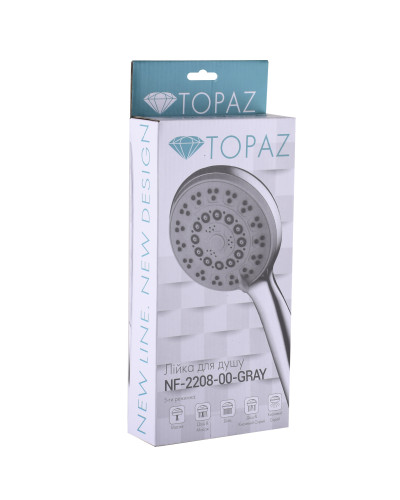 Душова лійка Topaz NF-2208-00-GRAY