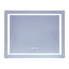 Дзеркало Mixxus Style MR03-90x70 (годинник, LED-підсвічування, антизапотівання) (MI6007)